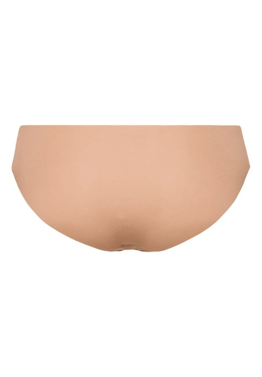 hanro_invisible_cotton_mi_6.webp Hanro Invisible Cotton Midi Briefs Beige^Dame Undertøj
