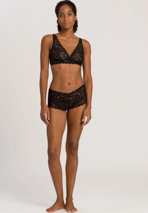 Hanro Maxi Slip Moments Black^Dame Undertøj