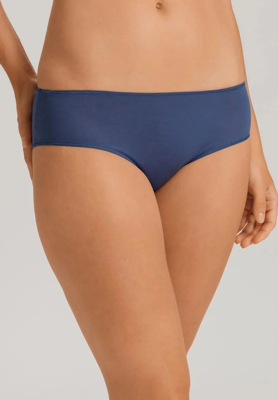 hanro_midi_briefs__ultral_1-1.webp Hanro Midi Briefs - Ultralight Slate Blue^Dame Undertøj