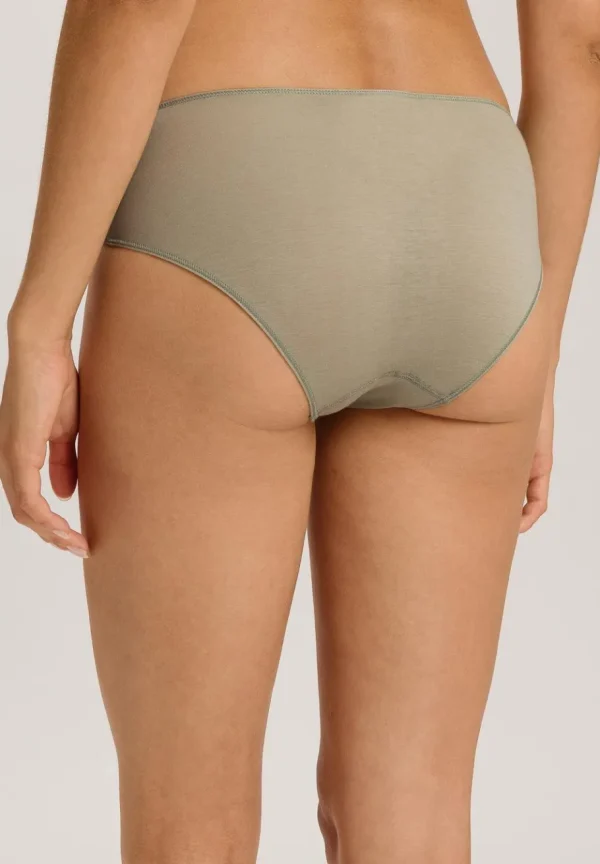 Hanro Midi Briefs - Ultralight Crystal Green^Dame Undertøj