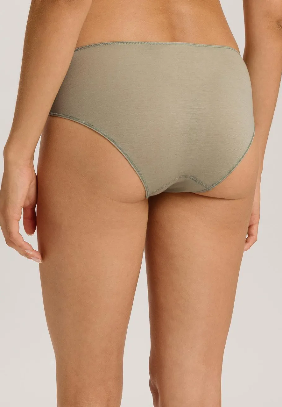 hanro_midi_briefs__ultral_2.webp Hanro Midi Briefs - Ultralight Crystal Green^Dame Undertøj