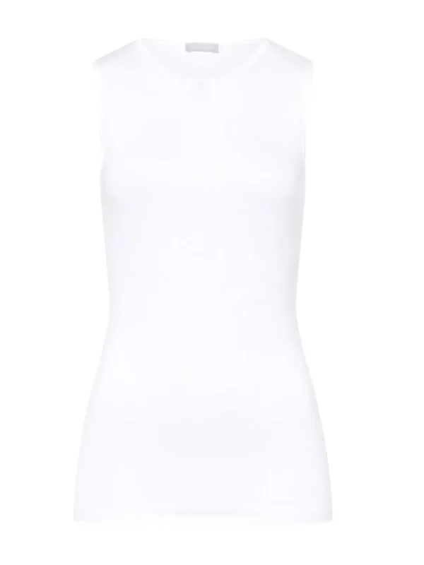 Hanro Soft Touch Top White^Dame Undertøj
