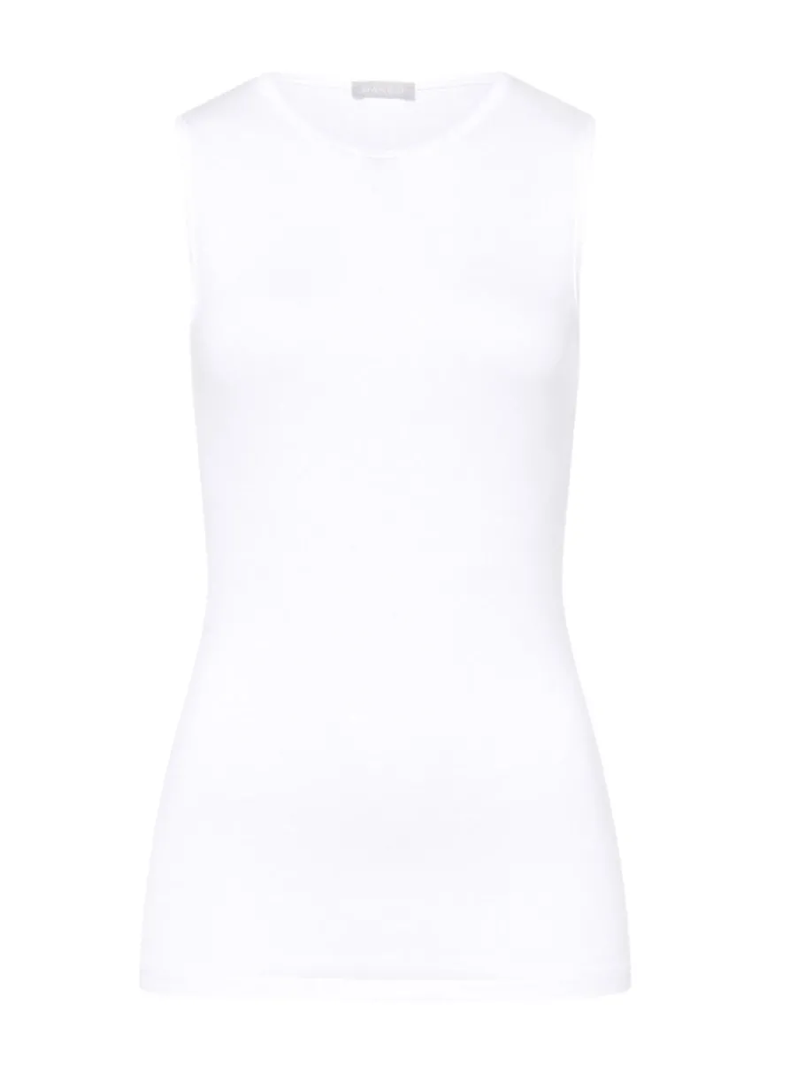 hanro_soft_touch_top_whit_0.webp Hanro Soft Touch Top White^Dame Undertøj