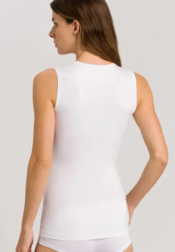 Hanro Soft Touch Top White^Dame Undertøj