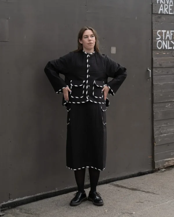 Henrik Vibskov - Coco Skirt Black^Dame Underdele