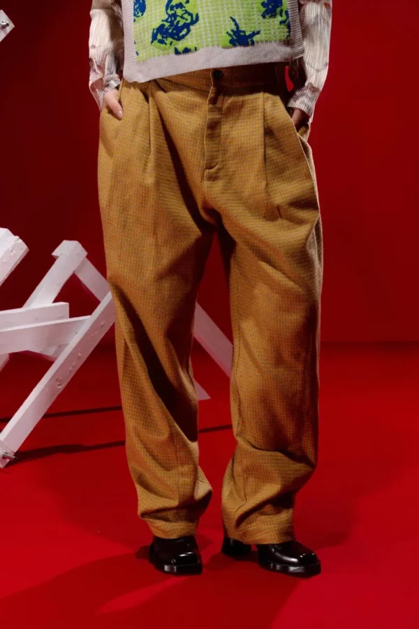 Henrik Vibskov Claus Pant orange/beige^Dame Underdele