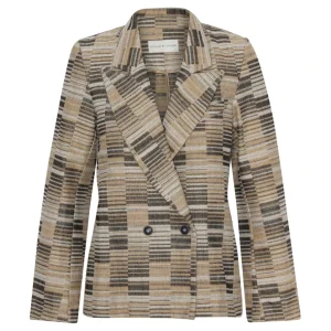 Schulz by Crowd JESSE BEIGE/BROWN BLAZER^Dame Overtøj