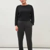 Maska Jira Tencel Trousers - Black^Dame Underdele