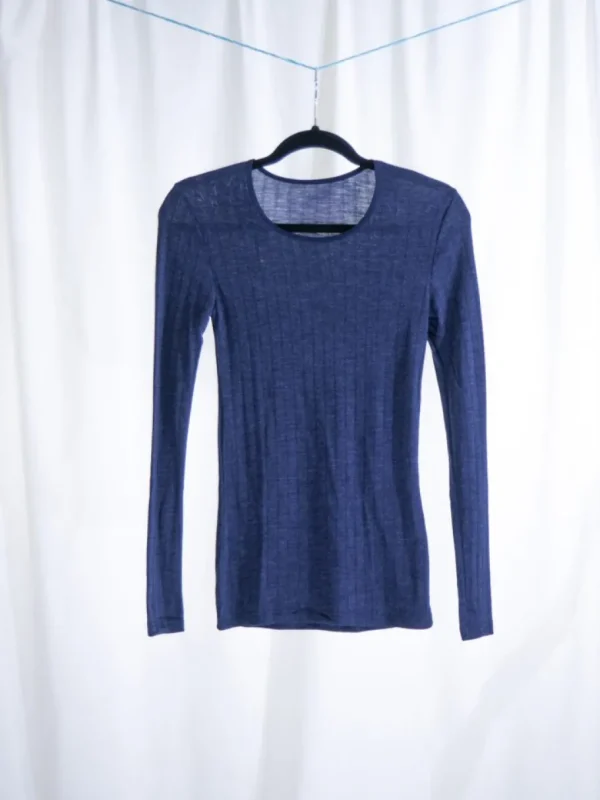 Joha Dame Bluse Uld/silke - Emily Navy^Dame Overdele