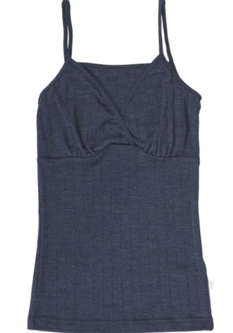 joha_dame_chemise_uldsilk_0.webp Joha Dame chemise Uld/silke - Emily Navy^Dame Undertøj