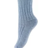 Joha Dame Wool Socks - Uldsokker Light Blue^Dame Sokker Og Strømpebukser