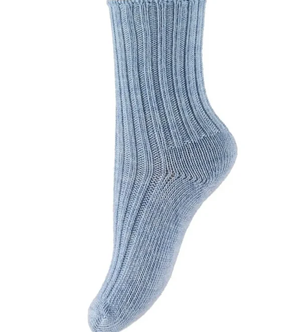 Joha Dame Wool Socks - Uldsokker Light Blue^Dame Sokker Og Strømpebukser