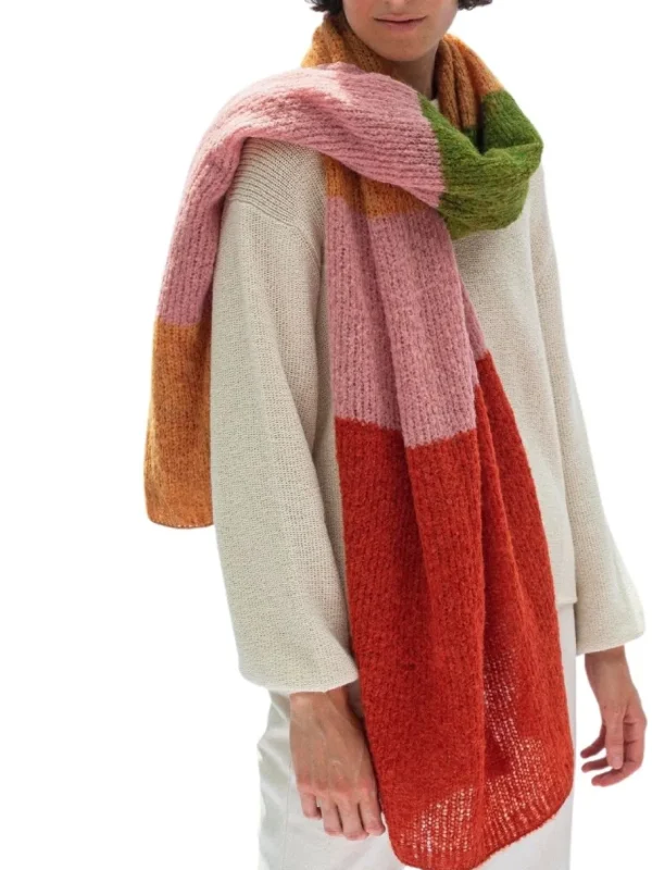 Jungle Folk Tørklæde - Delta Scarf - Terra Colors^Dame Tørklæder