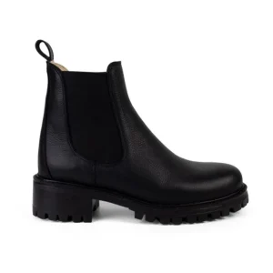 Kavat - Chelsea Boots - Læder Støvler - Moda EP Black^Dame Sko