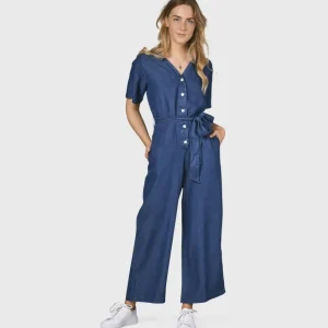 Klitmøller Collective Marna jumpsuit Dark Blue^Dame Kjoler Og Jumpsuits