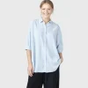 Klitmøller Collective Klitmoeller Collective Oline Shirt light blue^Dame Overdele