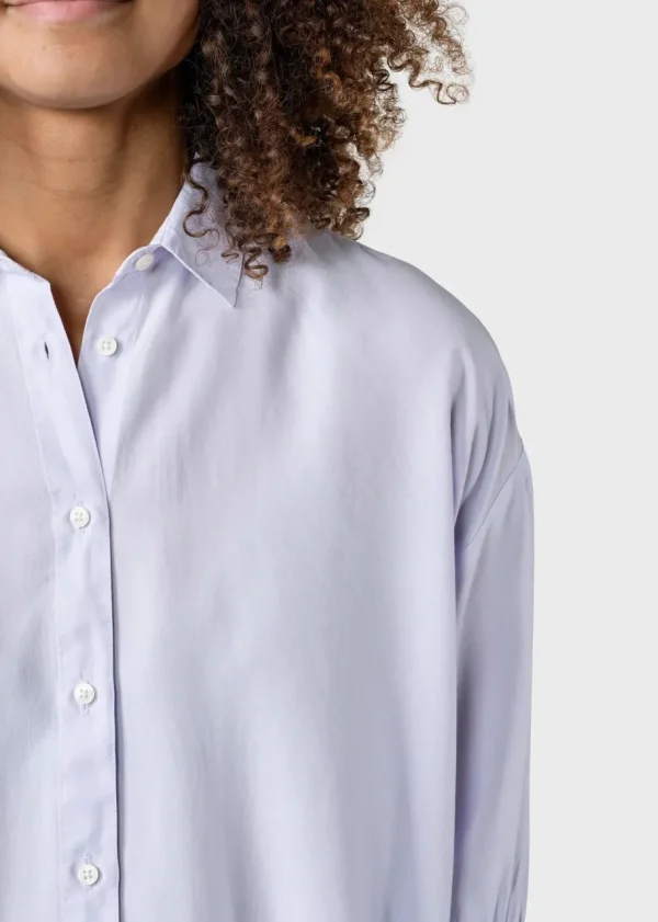 Klitmøller Collective Klitmoeller Collective Oline Shirt lilac lyocell^Dame Overdele