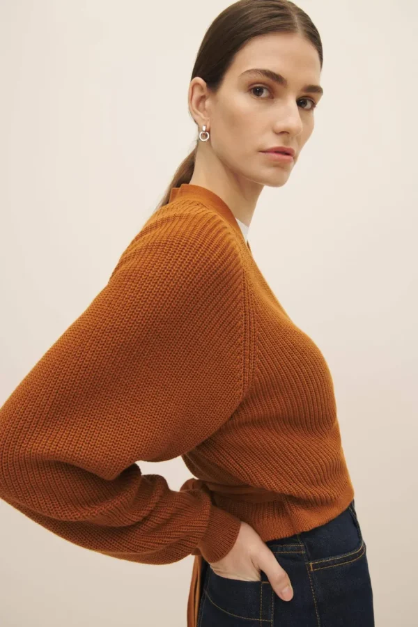 Kowtow Composure Cardigan Copper^Dame Overdele