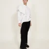 La Femme Rousse Shirt - Bright White^Dame Overdele