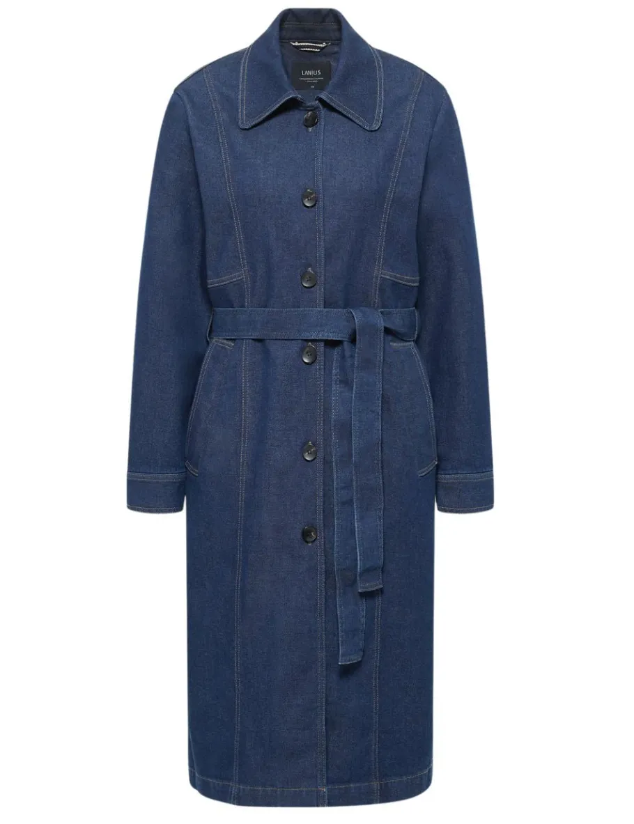 lanius_jeans_coat_0.webp Lanius Jeans Coat^Dame Overtøj