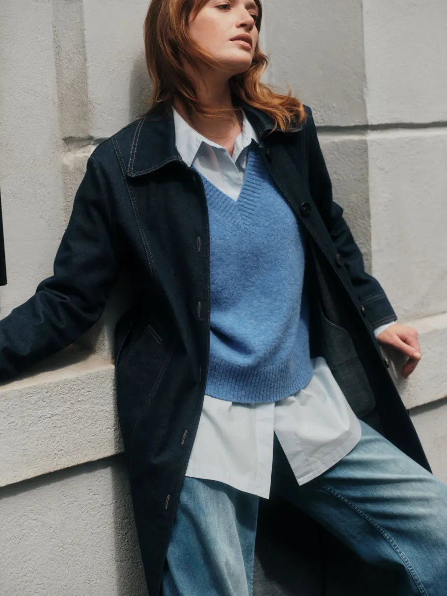 lanius_jeans_coat_7.webp Lanius Jeans Coat^Dame Overtøj