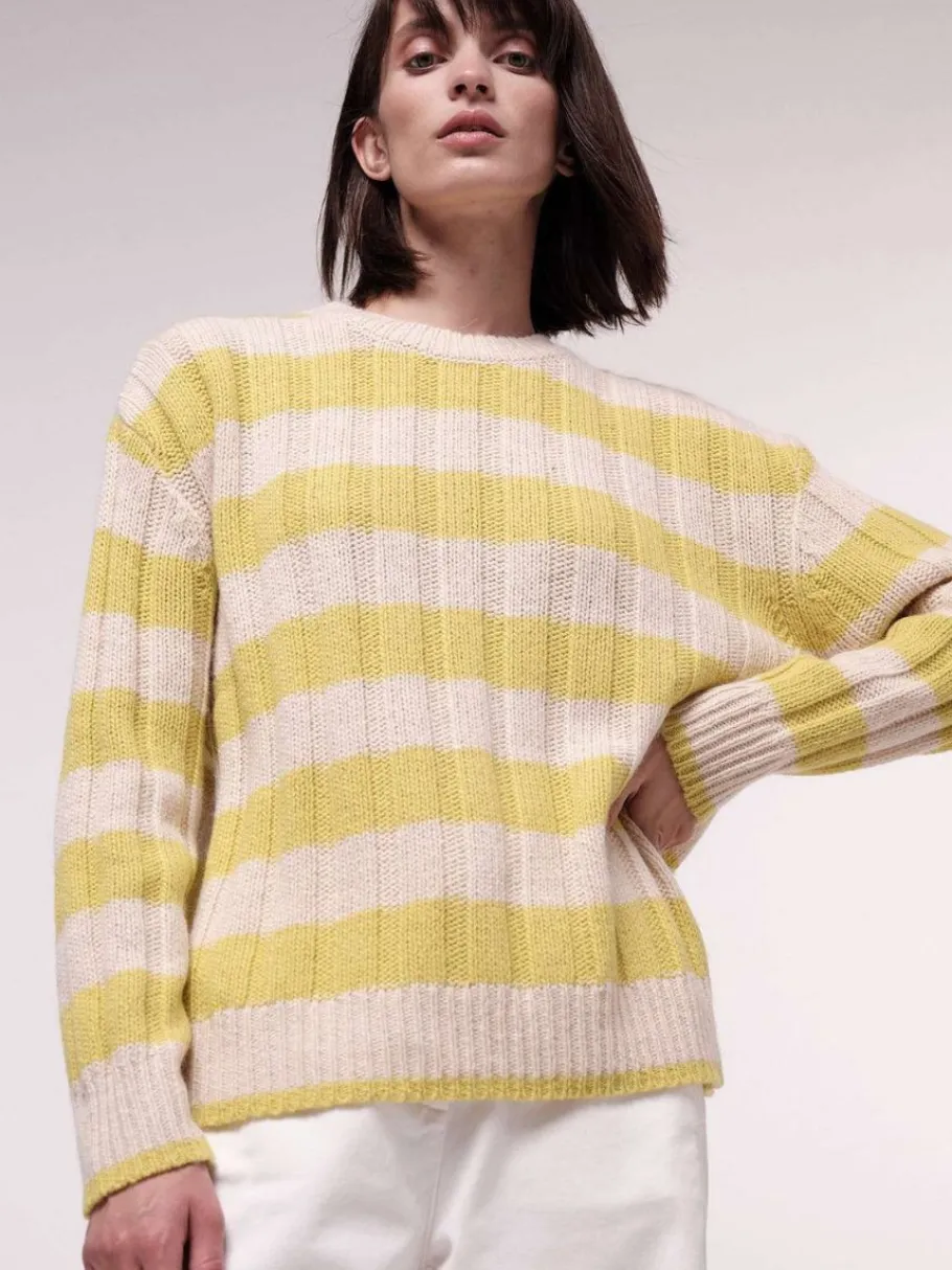 lanius_strikket_sweater_1.webp Lanius Strikket sweater^Dame Overdele