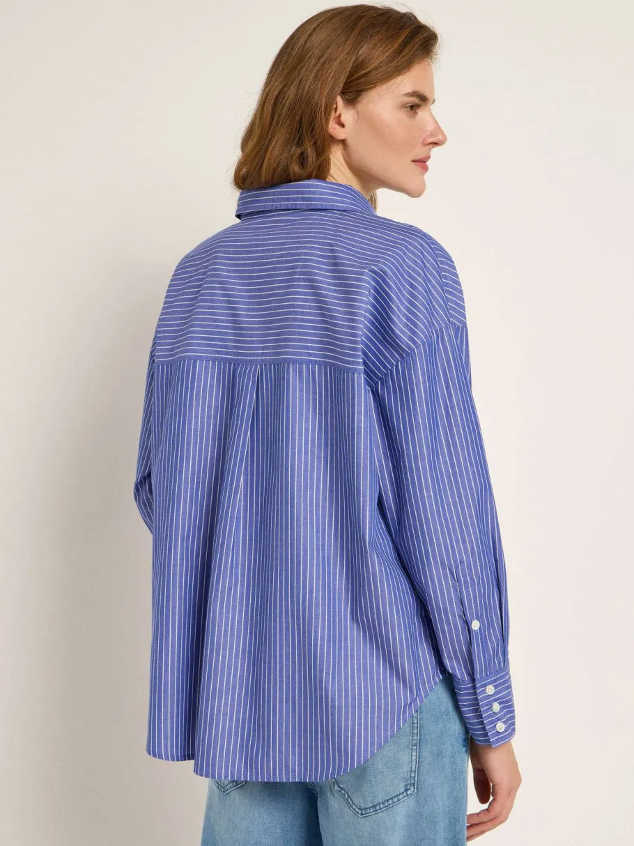 lanius_striped_shirt_5.webp Lanius Striped shirt^Dame Overdele