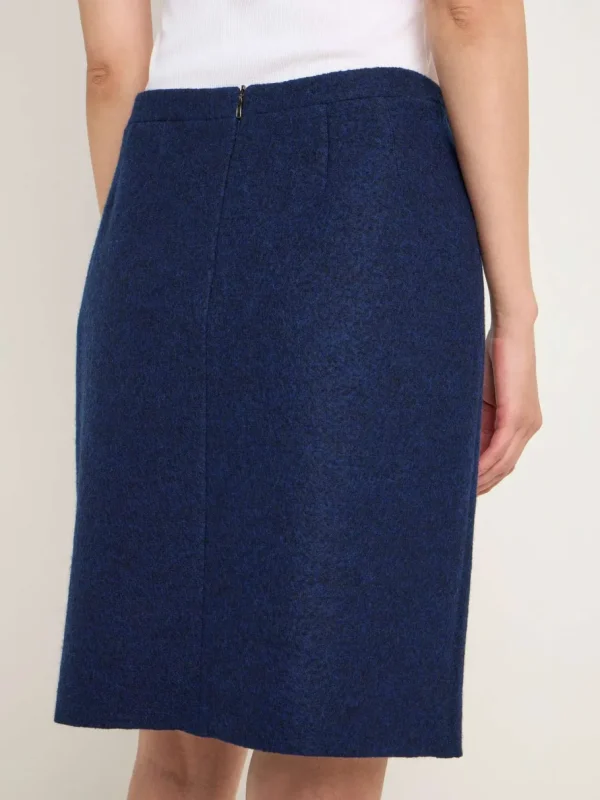 Lanius Walk skirt (GOTS) Midnight Melange^Dame Underdele