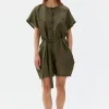 Maska Alva linen jumpsuit - Black melange^Dame Kjoler Og Jumpsuits