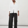 Maska Thea Flowy Tencel Pants - Black^Dame Underdele