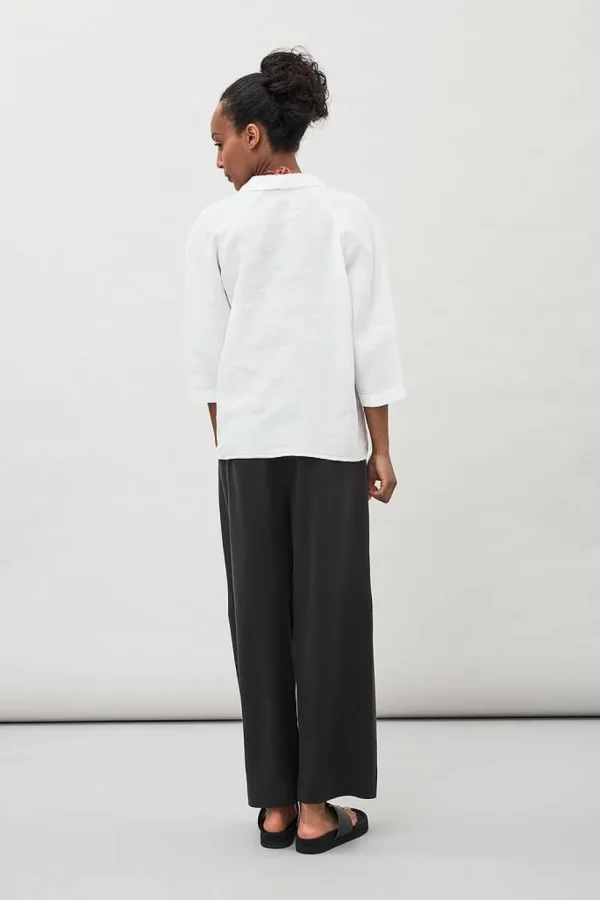 Maska Thea Flowy Tencel Pants - Black^Dame Underdele