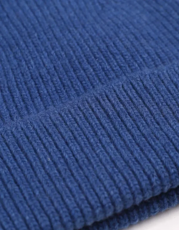 Colorful Standard Merino wool beanie - Royal blue^Dame Huer