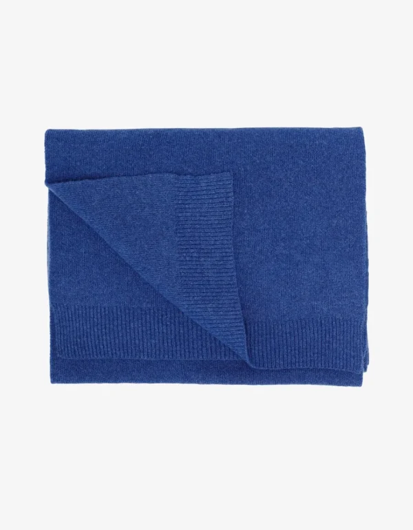 Colorful Standard Merino wool scarf - Royal blue^Dame Tørklæder