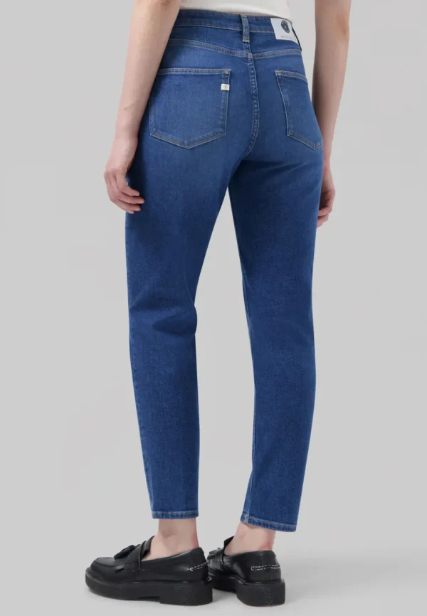 Mud Jeans - Mams Stretch Tapered - Stone Indigo^Dame Underdele