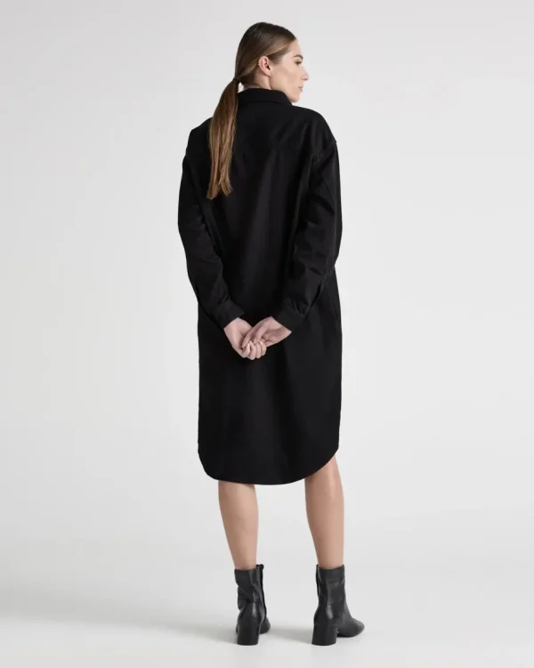 Mud Jeans Ella Denim Dress - BlackDip^Dame Kjoler Og Jumpsuits