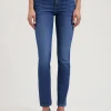 Mud Jeans Faye Low Slim - Stone Indigo^Dame Underdele