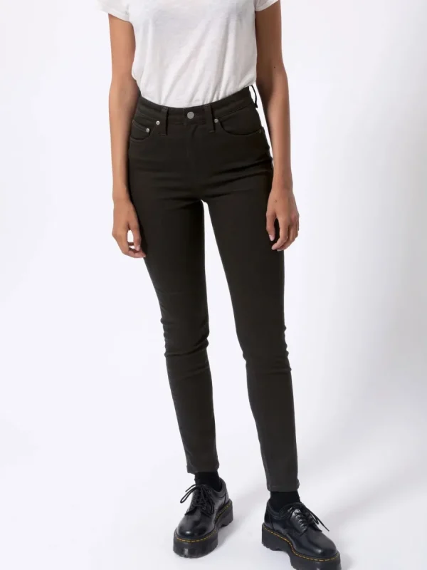 Nudie Jeans - High top tilde - Everblack^Dame Underdele