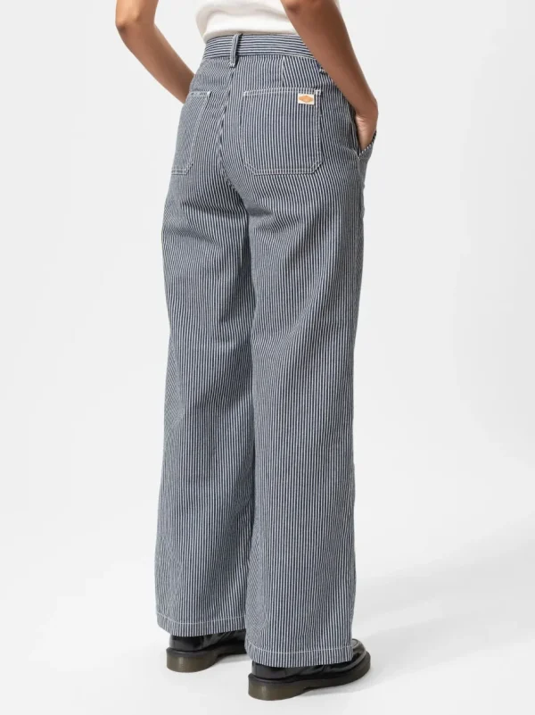 Nudie Jeans Inez Striped Pants^Dame Underdele