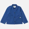 Nudie Jeans Lovis Herringbone Jacket Blue^Dame Overtøj