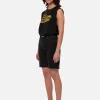 Nudie Jeans Maud Shorts sort - økologiske denimshorts^Dame Underdele