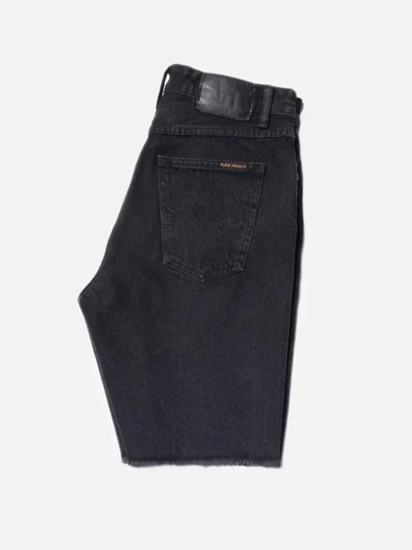 Nudie Jeans Maud Shorts sort - økologiske denimshorts^Dame Underdele
