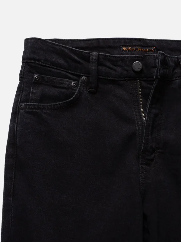 Nudie Jeans Mellow Mae So Black - Økologiske jeans^Dame Underdele