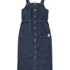 Nudie Jeans Mona Denim Dress 40s Redcast Dark Blue^Dame Kjoler Og Jumpsuits