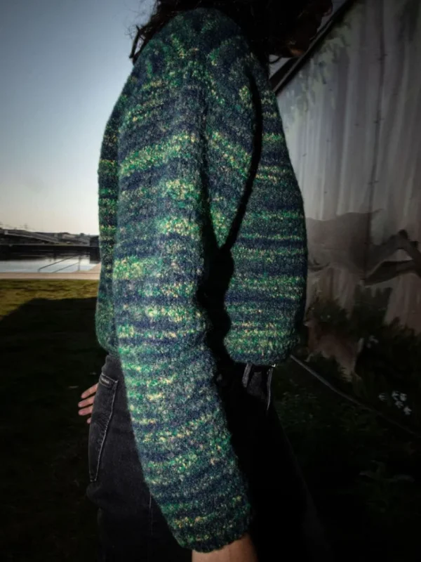 Nudie Jeans Nanna Boucle Sweater Multi^Dame Overdele