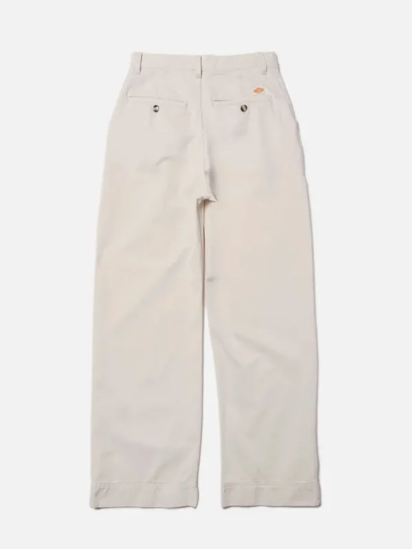 Nudie Jeans Suki Workwear Sailor Pants Ecru^Dame Underdele