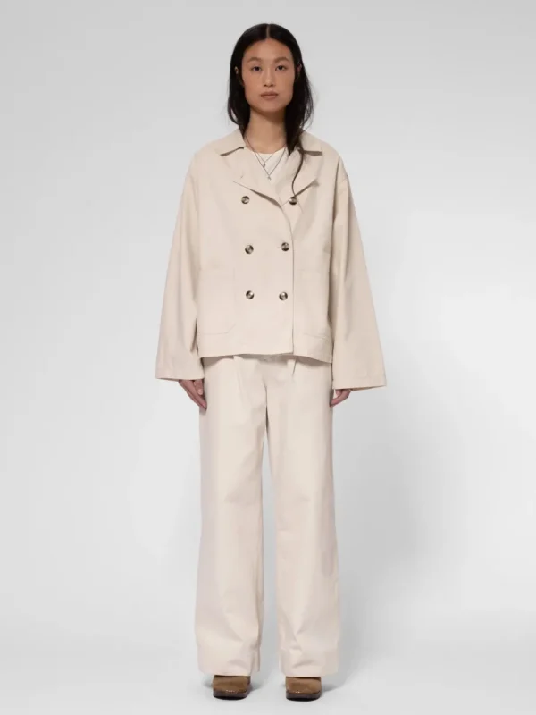 Nudie Jeans Suki Workwear Sailor Pants Ecru^Dame Underdele