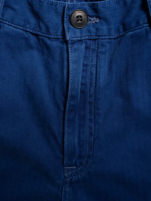 Nudie Jeans Wendy Herringbone Pants Blue^Dame Underdele