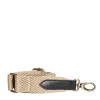 O My Bag - Herringbone Webbing Strap - Sand & Black^Dame Tasker Og Punge