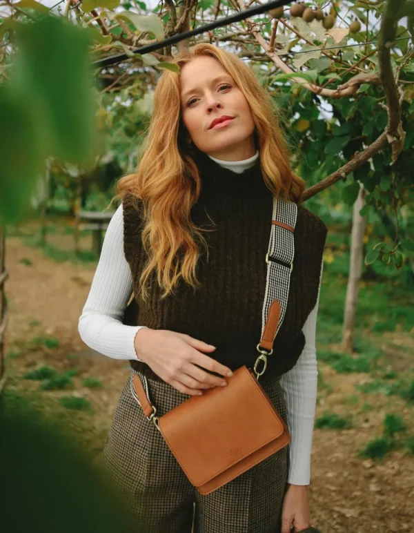 O My Bag Audrey Mini Cognac Vegan^Dame Tasker Og Punge
