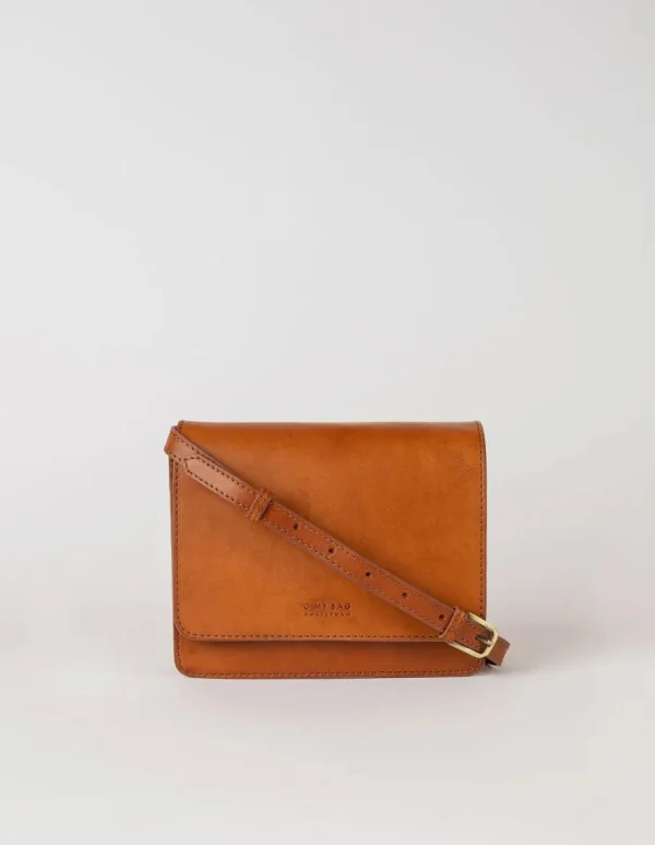 O My Bag Audrey Mini Cognac Lædertaske^Dame Tasker Og Punge